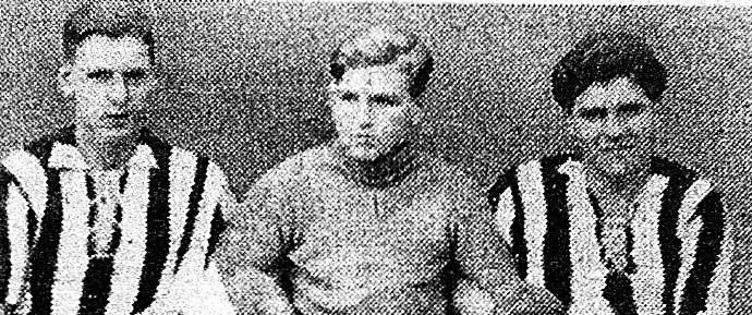 9 – Toni (Mitte) mit 14 Jahren
in der Jugendelf des DSC 1900
