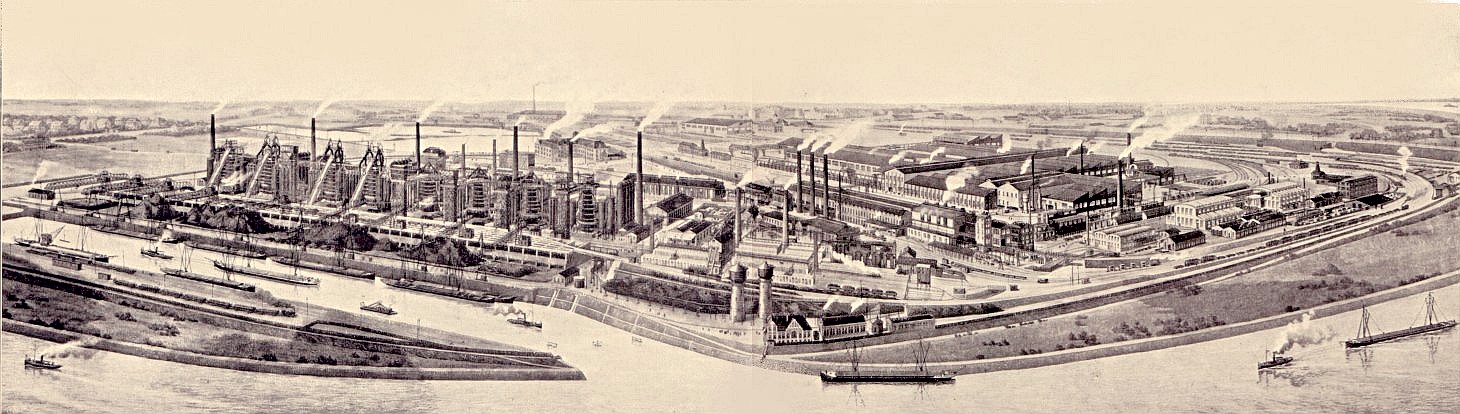  3 – Die Hüttenwerke – Symbol für die Industrialisierung des Ruhrgebiets  
